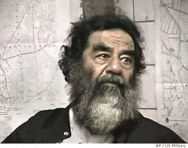 Saddam Hussein uhićen u rupi (2003.) Povijest.hr